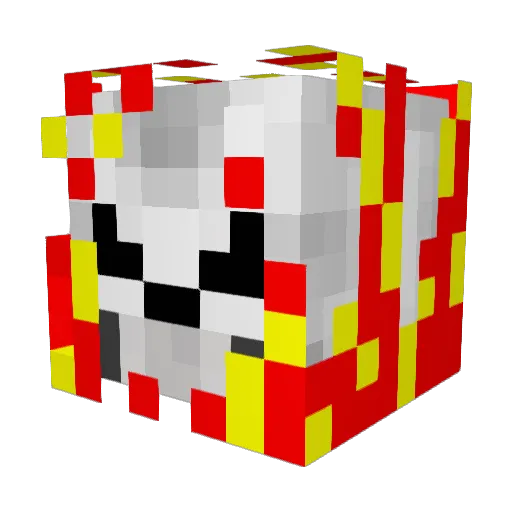 pedrogbranco Minecraft avatar head, 3D render