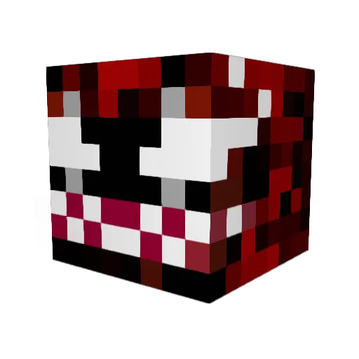 pedromerlini Minecraft avatar head, 3D render