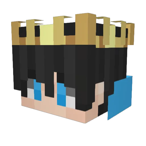 pedropacola Minecraft avatar head, 3D render