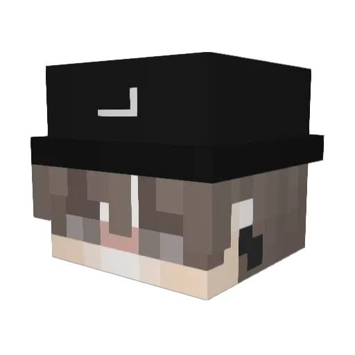 pedroph13 Minecraft avatar head, 3D render