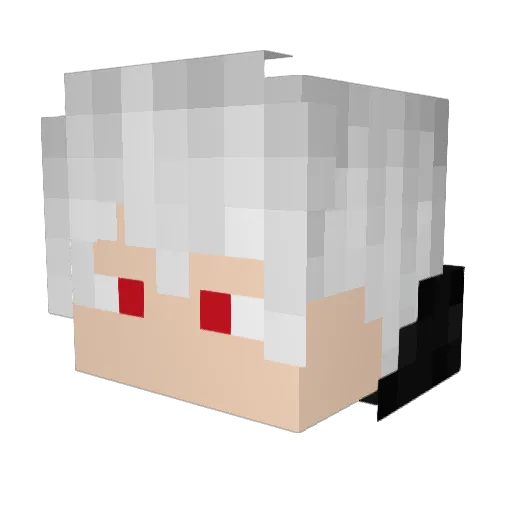 pedrovski233 Minecraft avatar head, 3D render