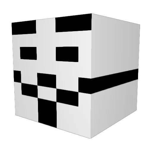 pedroxsoccer Minecraft avatar head, 3D render