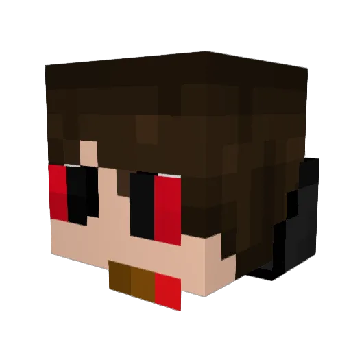 pedroy47 Minecraft avatar head, 3D render