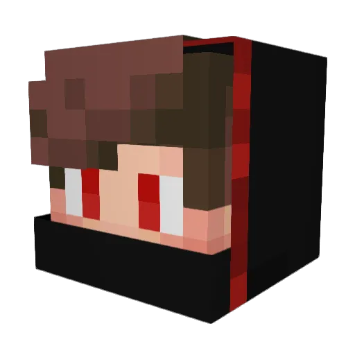 pedru14 Minecraft avatar head, 3D render