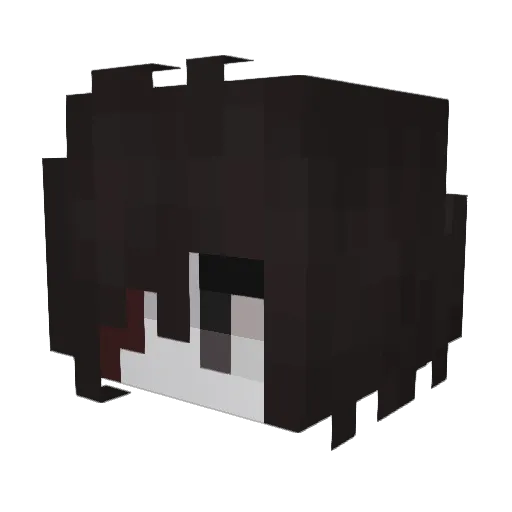 peearoe Minecraft avatar head, 3D render
