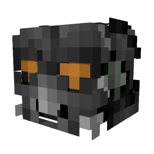 peekyboy Minecraft avatar head, 3D render