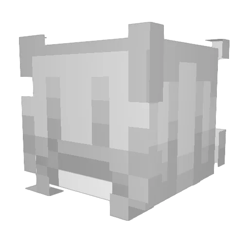 peeledlimone Minecraft avatar head, 3D render