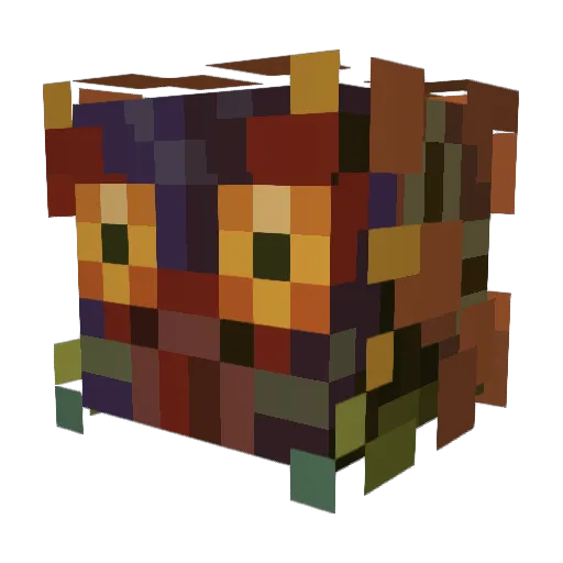 peemonster4444 Minecraft avatar head, 3D render