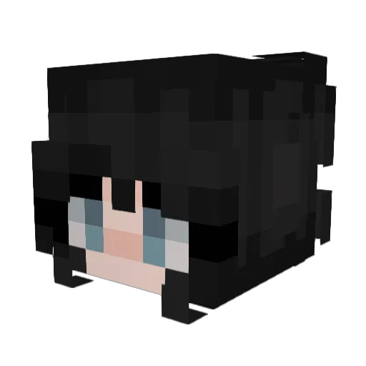 peepoo89 Minecraft avatar head, 3D render