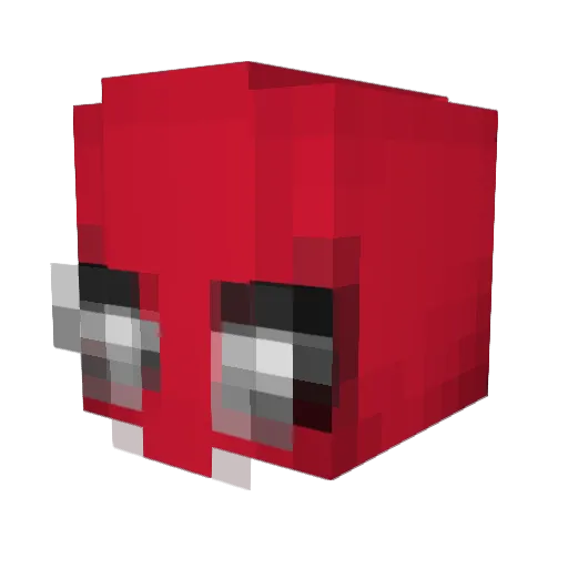 pehachapman Minecraft avatar head, 3D render