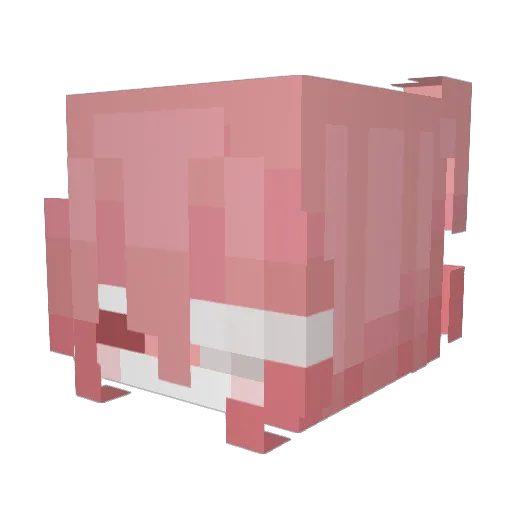 pehvds Minecraft avatar head, 3D render