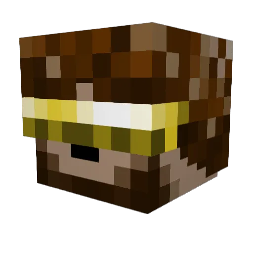 pein1212 Minecraft avatar head, 3D render