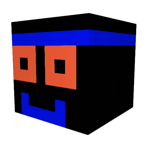 peitos Minecraft avatar head, 3D render