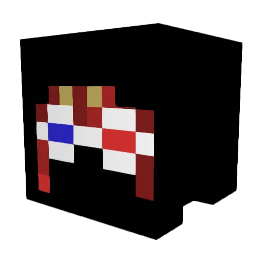 pekis542 Minecraft avatar head, 3D render