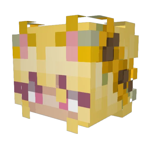pekka17281 Minecraft avatar head, 3D render