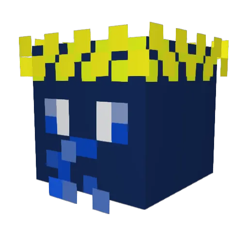 pelecoe Minecraft avatar head, 3D render