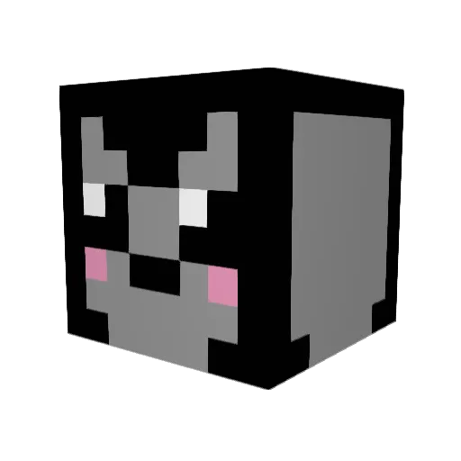 pellejones Minecraft avatar head, 3D render
