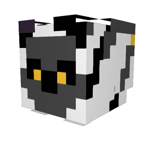 peller21 Minecraft avatar head, 3D render