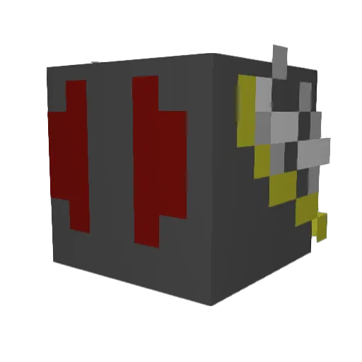penboundOrator Minecraft avatar head, 3D render