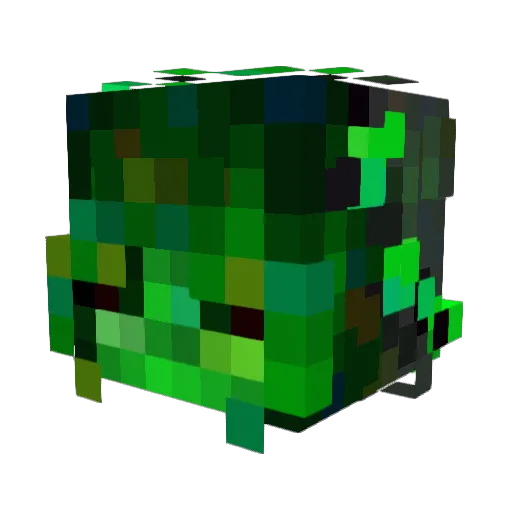 pencevi Minecraft avatar head, 3D render