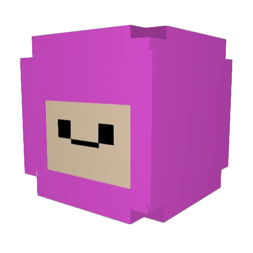 penchis29 Minecraft avatar head, 3D render