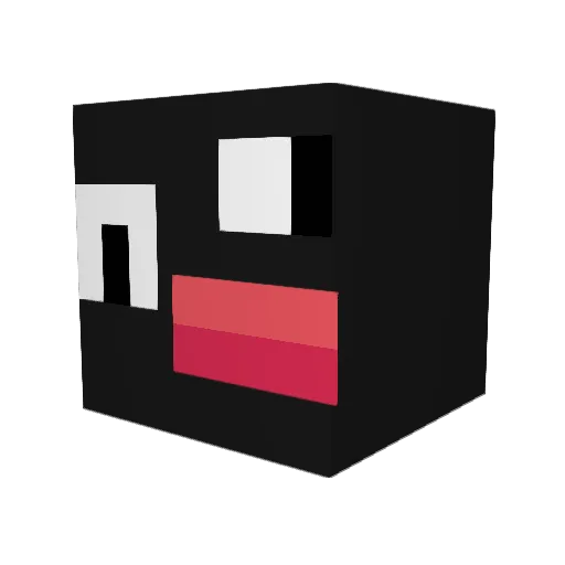pengi_seal Minecraft avatar head, 3D render