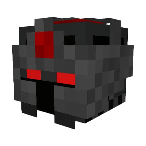 pengo1998 Minecraft avatar head, 3D render