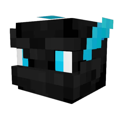 pengo915 Minecraft avatar head, 3D render