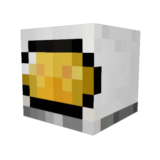 penguinlimbo Minecraft avatar head, 3D render
