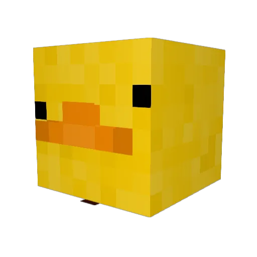 penguinlord0 Minecraft avatar head, 3D render