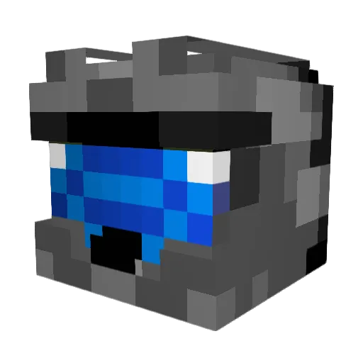 penguins345 Minecraft avatar head, 3D render