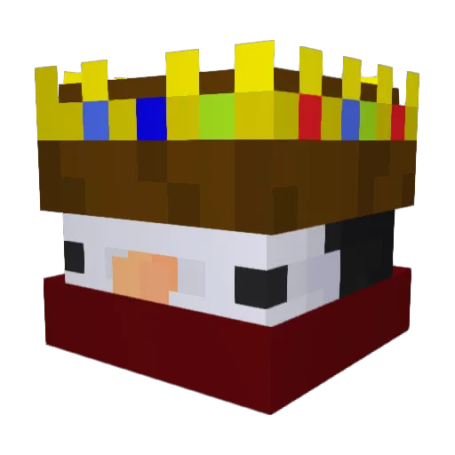 penguman1 Minecraft avatar head, 3D render