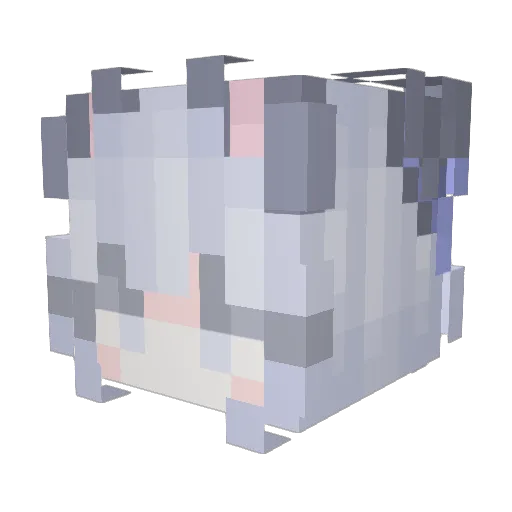 pengxiang2005 Minecraft avatar head, 3D render