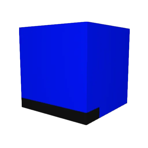 pennetta Minecraft avatar head, 3D render
