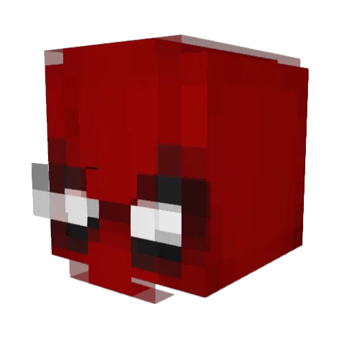pennylenny Minecraft avatar head, 3D render