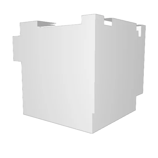 penpone Minecraft avatar head, 3D render