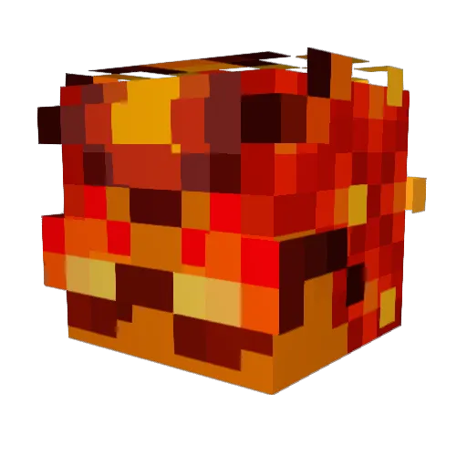 penxix Minecraft avatar head, 3D render