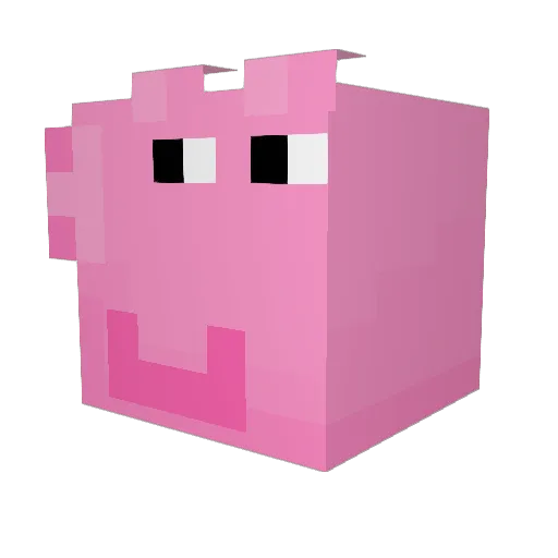 pepalacerda Minecraft avatar head, 3D render