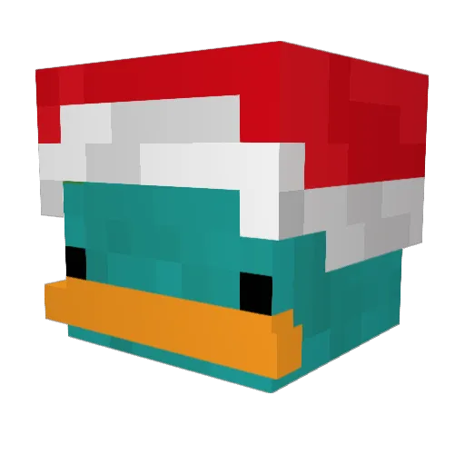 pepe_2137 Minecraft avatar head, 3D render