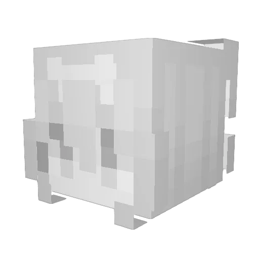 pepederfrosch9 Minecraft avatar head, 3D render
