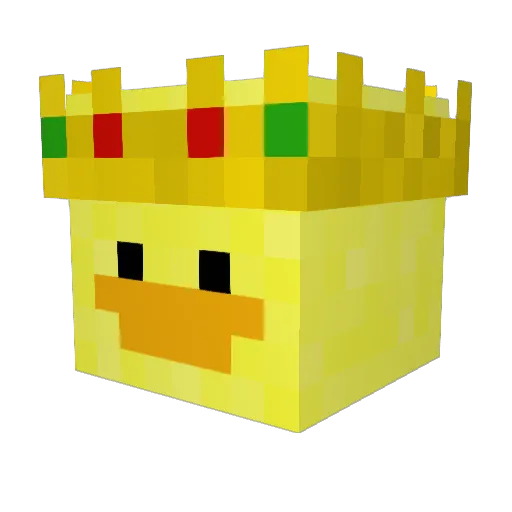 pepetttii10 Minecraft avatar head, 3D render