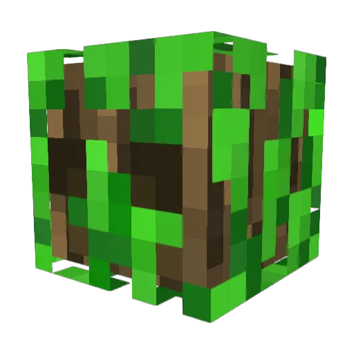 pepoGun Minecraft avatar head, 3D render