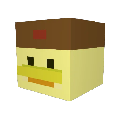 pepper_jack13 Minecraft avatar head, 3D render