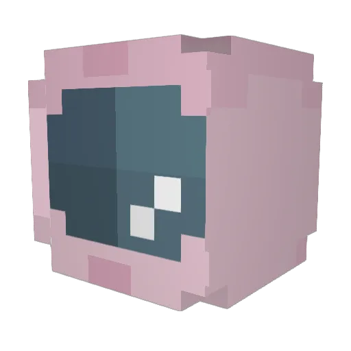 peppybarks Minecraft avatar head, 3D render