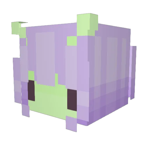 pepsusu Minecraft avatar head, 3D render