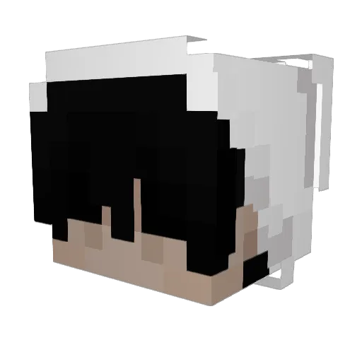 percbrody Minecraft avatar head, 3D render