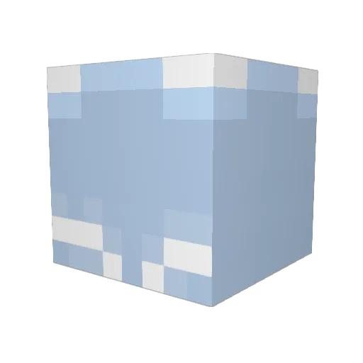 percocet__30 Minecraft avatar head, 3D render