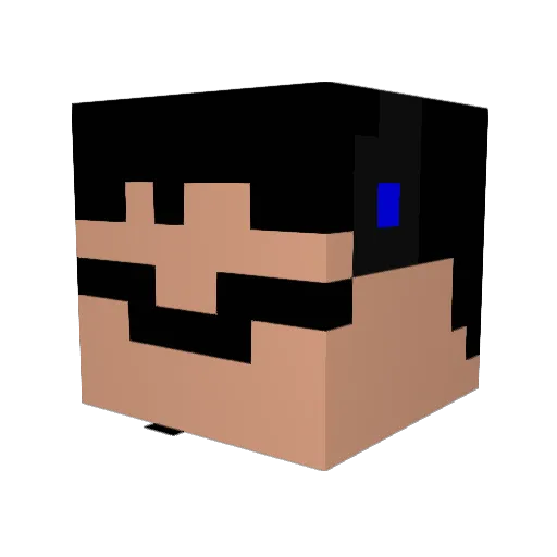 percy10005 Minecraft avatar head, 3D render
