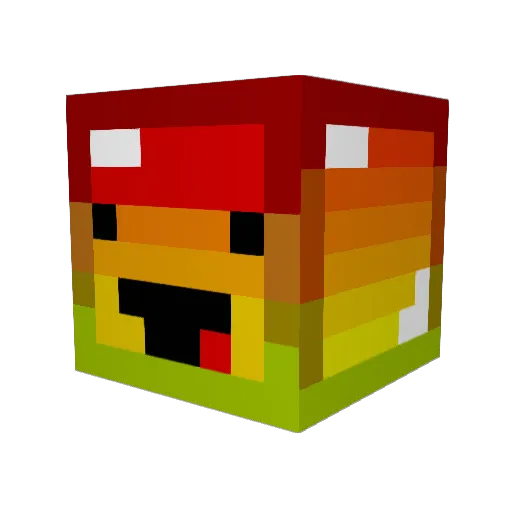 percyjackson0604 Minecraft avatar head, 3D render