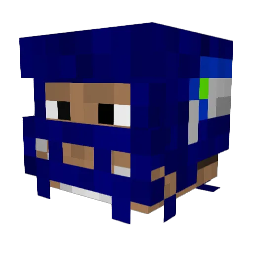 percyjackson134 Minecraft avatar head, 3D render